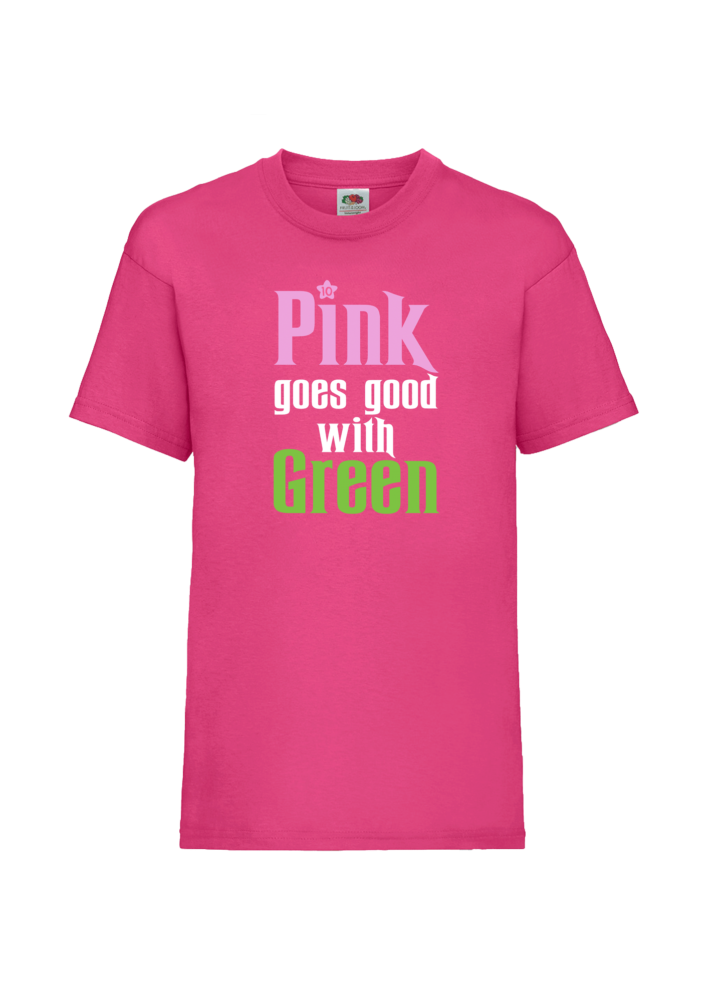 Wicked 'Pink Looks Good With Green' Tee