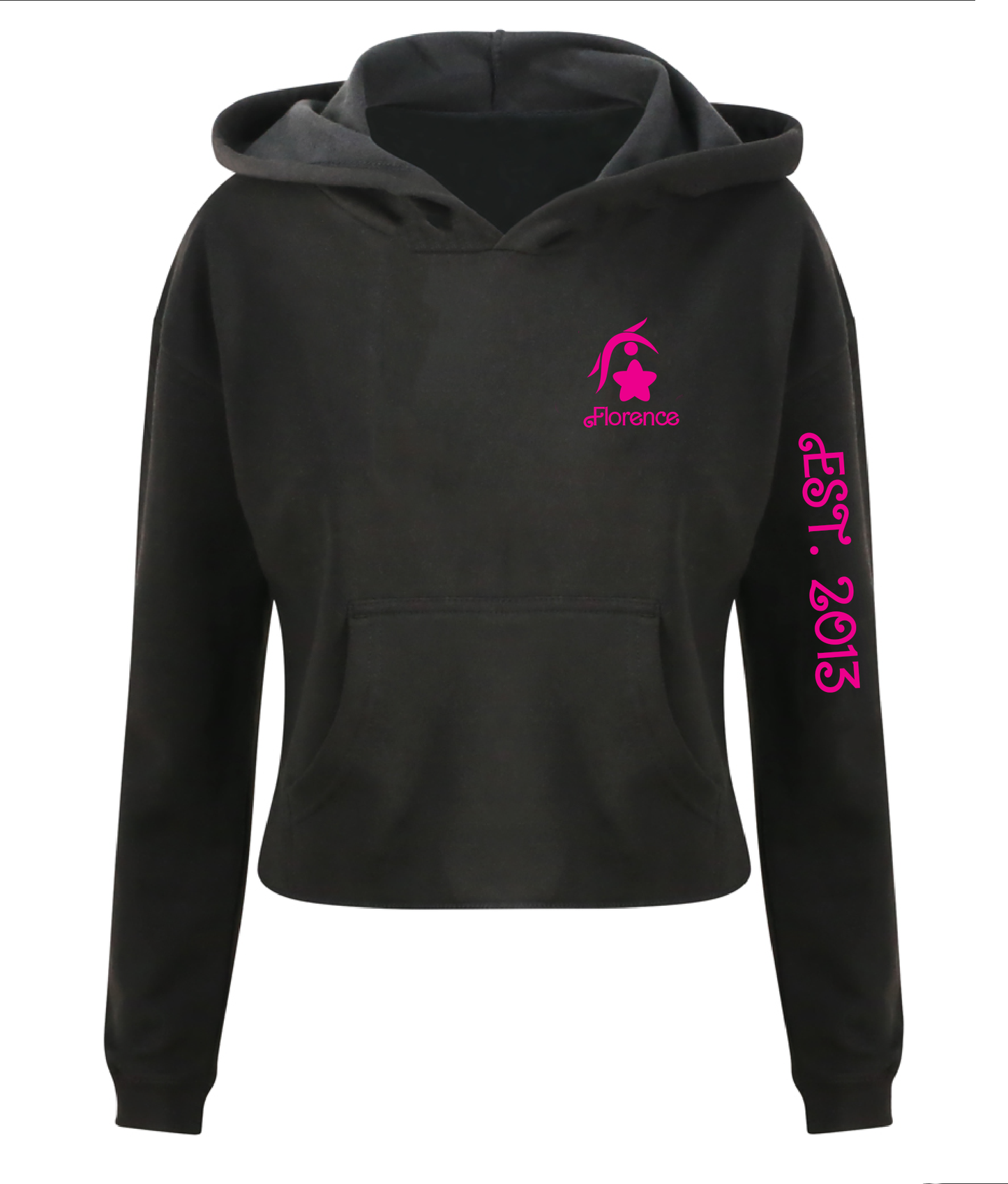 Personalised Star-Tastic Cropped Hoodie (Adult Sizes Only)