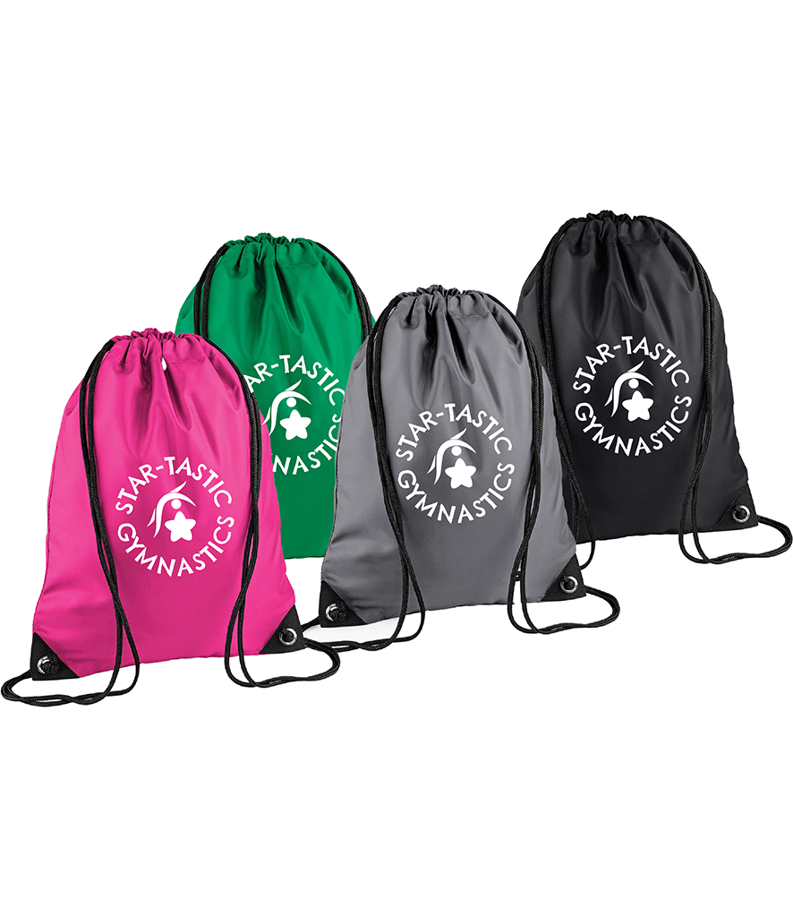 Personalised Drawstring Bag – Star-Tastic Clothing Star-Tastic