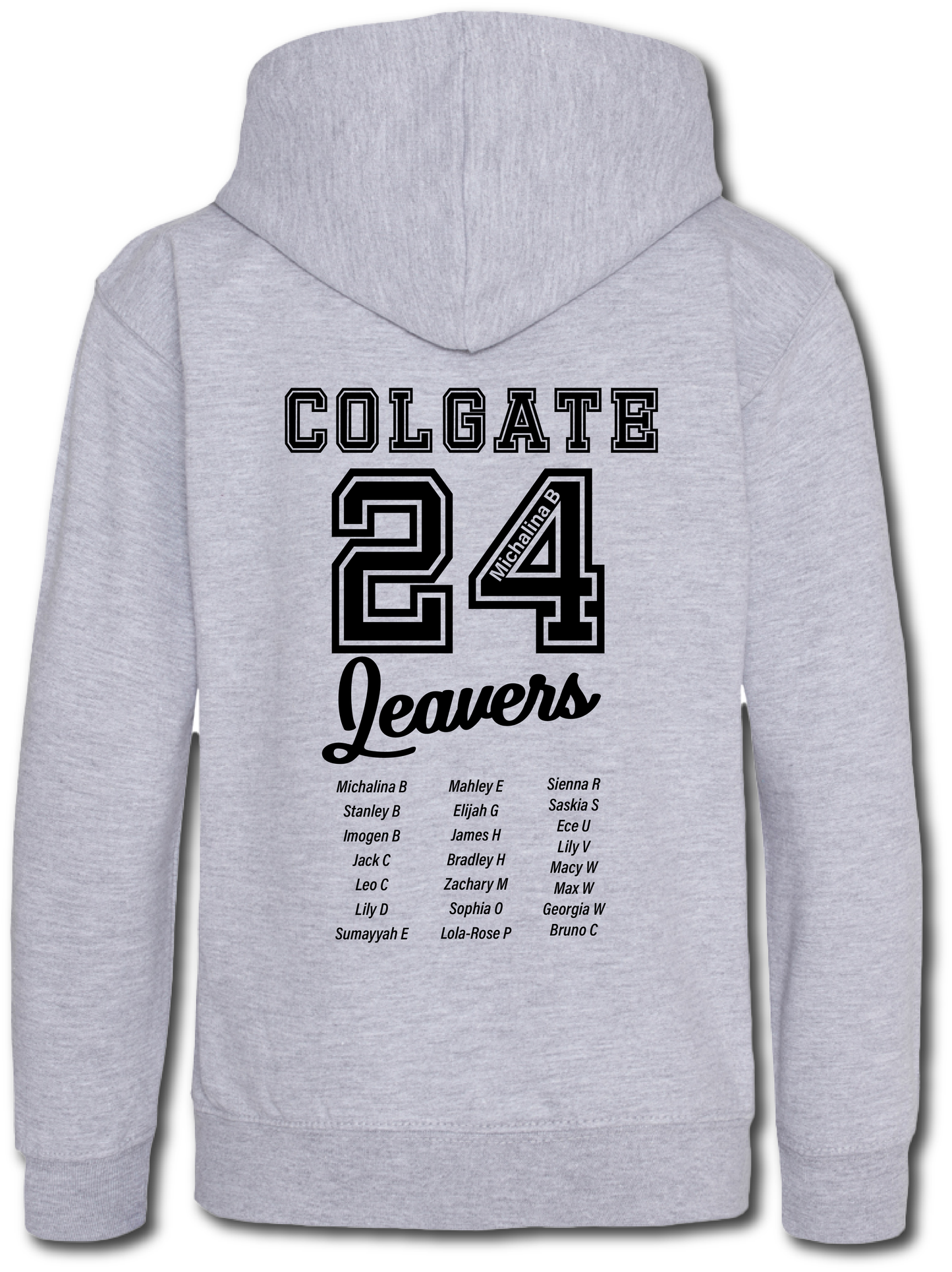 Colgate Leavers Hoodie - Non-Personalised