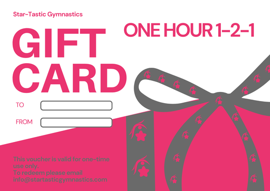 Star-Tastic Gymnastics 1-2-1 Coaching Session Gift Card